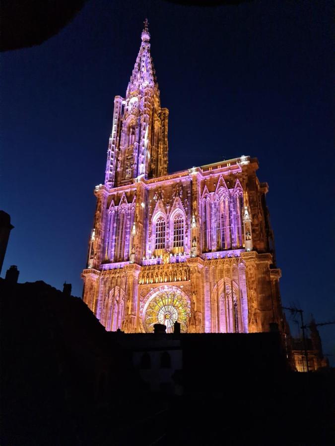 Appartamento Face à la cathédrale Strasburgo Esterno foto